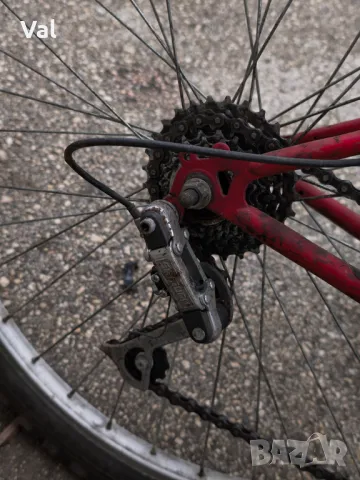 Велосипед Mountain Bike (МТБ) Shimano Deore спирачки 18s Hard, снимка 8 - Велосипеди - 49769322