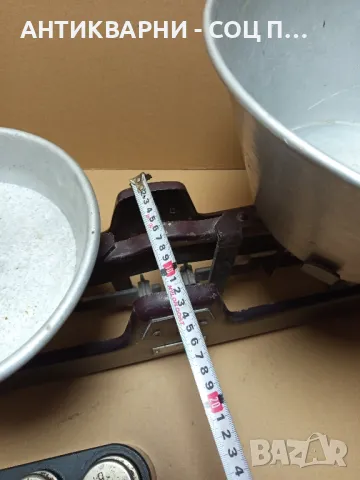 Комплект Соц Стар Търговски Кантара Везна., снимка 18 - Антикварни и старинни предмети - 50038309