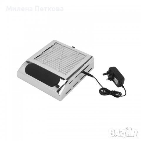 80W Професионален мощен прахоуловител с ФИЛТЪР за нокти,маникюр,педикюр, снимка 9 - Педикюр и маникюр - 38744984