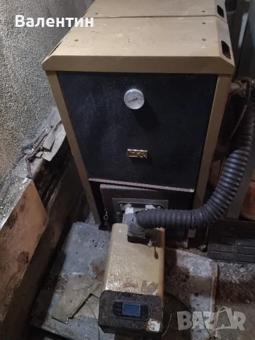 Котел с пелетна горелка, снимка 8 - Отоплителни печки - 47870293