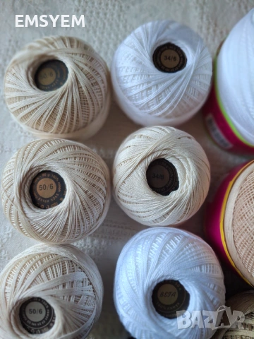 Прежда Дрима за фини плетива на една кука, памучно тире, снимка 5 - Декорация за дома - 49730807