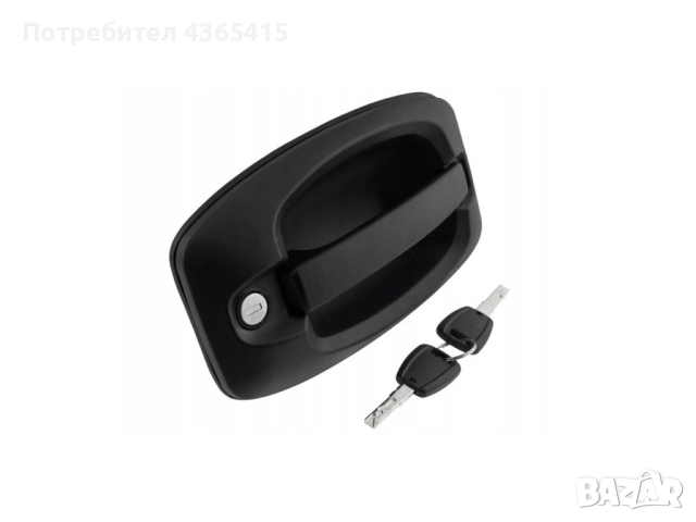 Външна дръжка за багажник с патронник и ключове за Peugeot Boxer 2 (2006+) 735469968