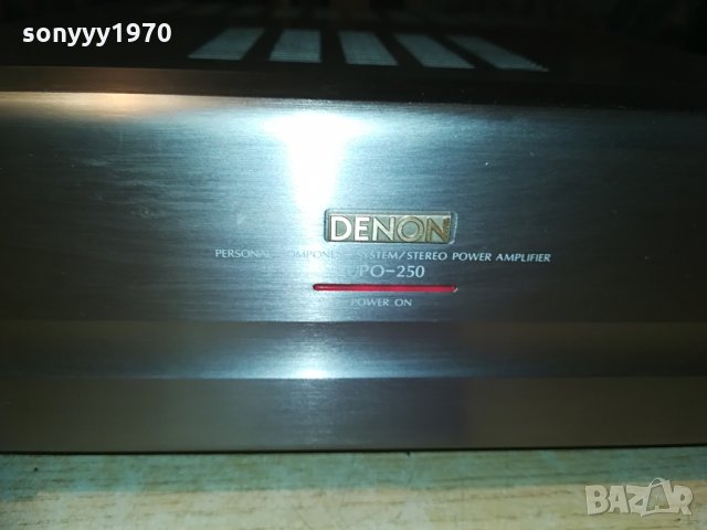 denon power ampli-made in japan-внос germany, снимка 9 - Ресийвъри, усилватели, смесителни пултове - 29146629