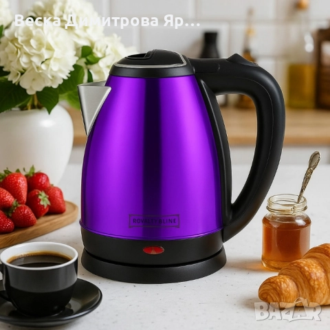 Електрическа кана Royalty Line RL-SSK1.7L, 1500W, снимка 5 - Кани - 51646214