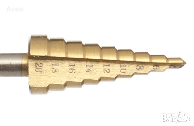 ПРОМОЦИЯ 24 ЛВ. Комплект стъпкови конусни свредла 3 бр. в кутията, снимка 4 - Други инструменти - 40039249