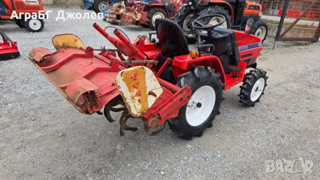 Японски трактор Yanmar KE-3 с фреза, 4х4, 13.5 кс, АраБГ Джолев, снимка 3 - Селскостопанска техника - 52130947