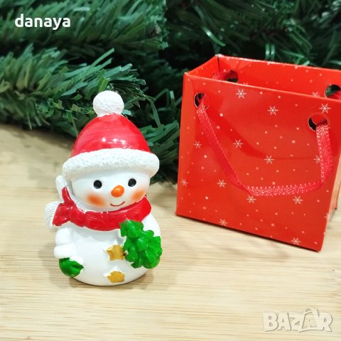 4249 Мини фигурка Снежко в подаръчка торбичка, снимка 3 - Декорация за дома - 42859187