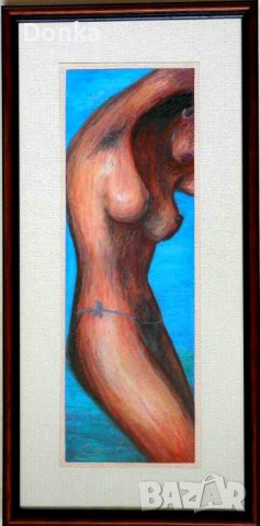 Двойка еротични картини "Ден" и 'Нощ" на авторска (значително по-ниска) цена, снимка 2 - Картини - 36830223