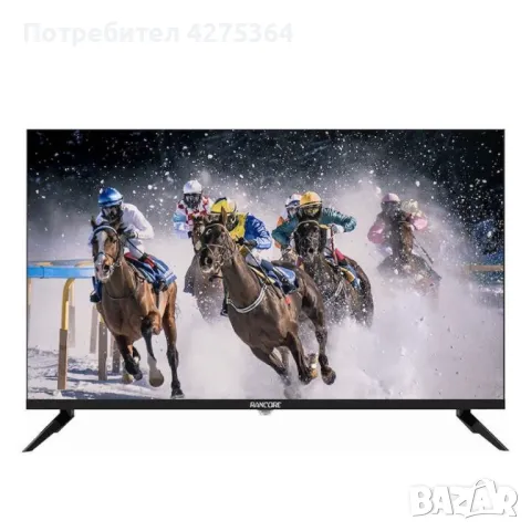 Телевизор Rancore Т-32S133, 32", Smart, 1366х768 HD Ready, Android 11.0, Черен, снимка 4 - Телевизори - 49578945