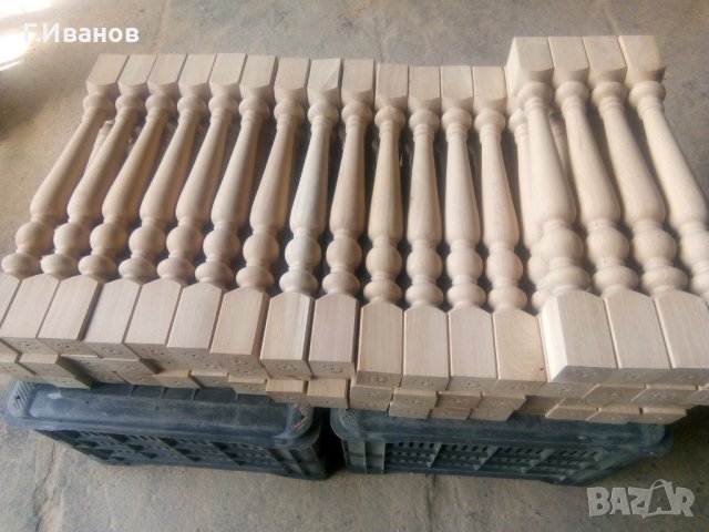 Налични! Струговани парапети и Балюстри от Дърво , снимка 6 - Дърводелски услуги - 37202484