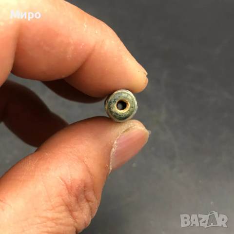 ФЪН ШУЙ РИСУВАНО СТЪКЛО СТАРА МЪНИСТА ТАЛИСМАН ПРОТИВ УРОКИ АМУЛЕТ ДЗИ МЪНИСТА, снимка 4 - Антикварни и старинни предмети - 44666236