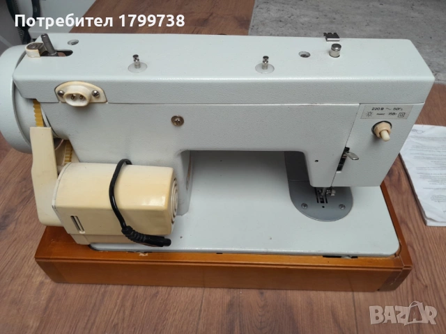 Шевна машина Чайка 143, снимка 7 - Шевни машини - 54154907