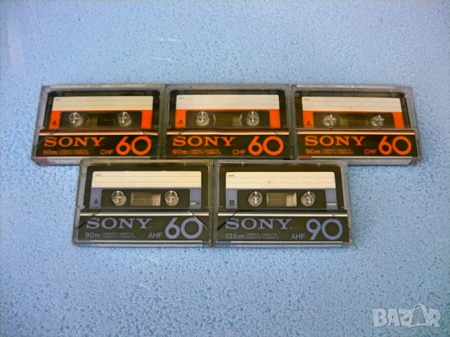 Sony AHF и CHF - нормална аудио касета