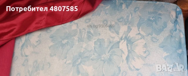 Продавам единично легло от масив с матрак, снимка 5 - Спални и легла - 54310932