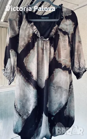 Скъпа блуза IMPERIAL 100% коприна Италия, снимка 3 - Блузи с дълъг ръкав и пуловери - 47600293