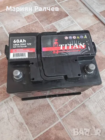 Акумулатор TITAN 60Ah,480A,12V, снимка 2 - Аксесоари и консумативи - 55971135