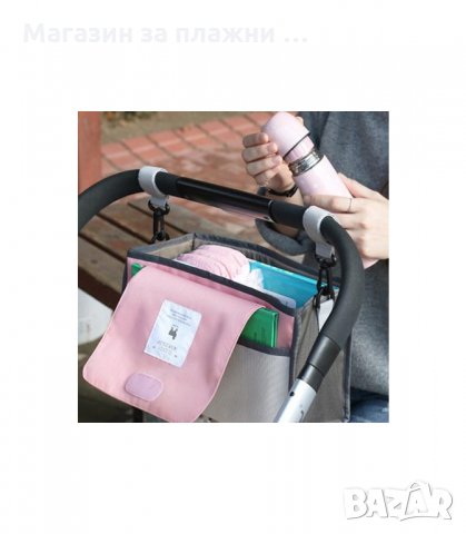 ЧАНТА ЗА БЕБЕШКИ ПРИНАДЛЕЖНОСТИ ЗА ДЕТСКА КОЛИЧКА - код 2633, снимка 4 - Други - 34188967