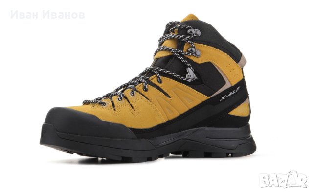 туристически обувки SALOMON X ALP LEATHER GORE-TEX номер 41,5-42 , снимка 4 - Други - 42906880
