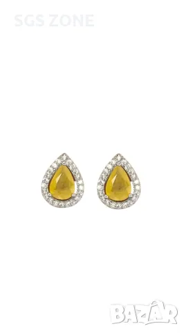 Сребърен Пръстен с Рубин/Син Сапфир/Жълт Сапфир, снимка 8 - Пръстени - 49870852