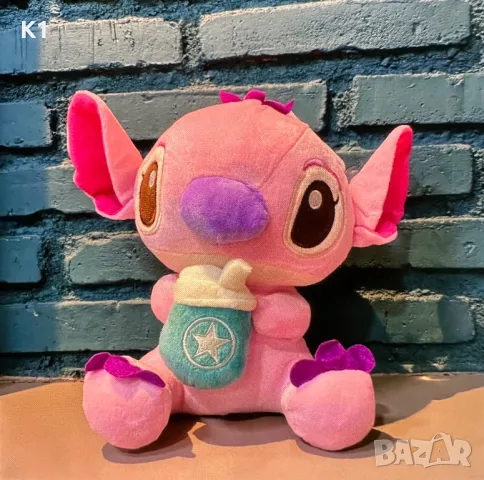 Плюшена играчка Лило и Стич, Lilo and Stitch плюшени играчки 25см, снимка 3 - Плюшени играчки - 50392072