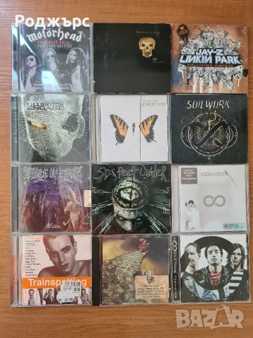 Колекция оригинални компактдискове (CD) – Billy Talent, Green Day, Serj Tankian, Cradle of Filth,