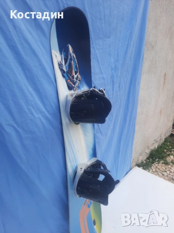 Сноуборд  Burton Chopper 126 см. с автомати., снимка 6 - Зимни спортове - 53066934