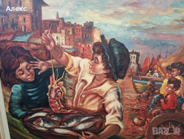 Голяма маслена картина!, снимка 4 - Картини - 52945949