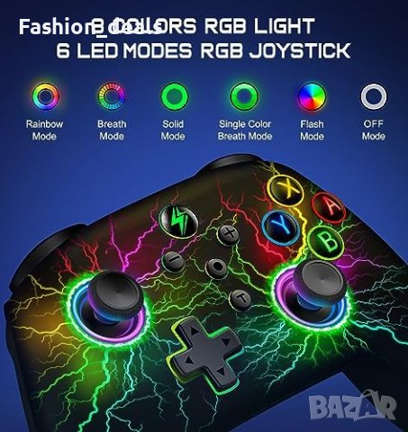 Нов Безжичен контролер джойстик за Nintendo Switch Lite OLED игри геймър, снимка 2 - Други игри и конзоли - 42192295