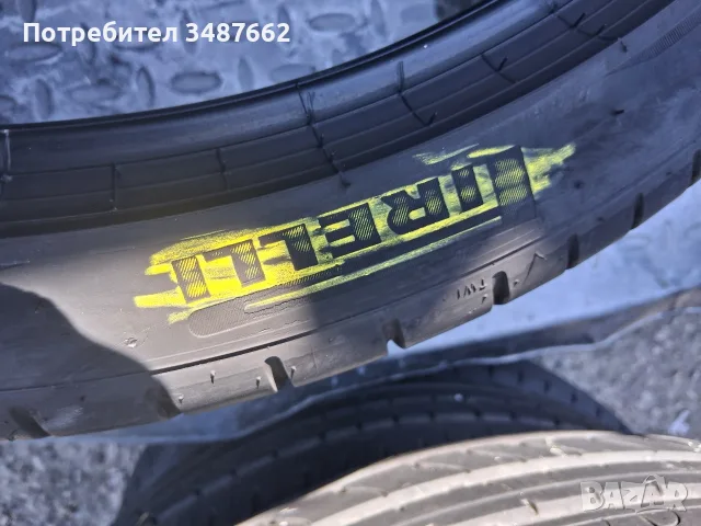 315 30 22 PIRELLI P ZERO 2бр летни дот 2022г , снимка 4 - Гуми и джанти - 55959949