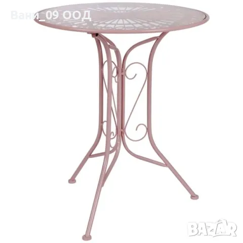Розова градинска маса