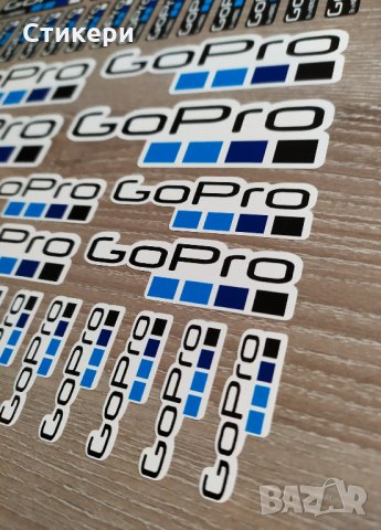 Стикери GoPRO лист А4 - цена 10.00лв , снимка 3 - Аксесоари и консумативи - 31119231