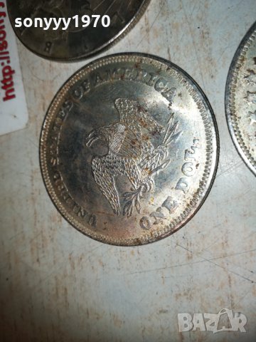 долари монети 6бр 1912201931, снимка 10 - Колекции - 31174179