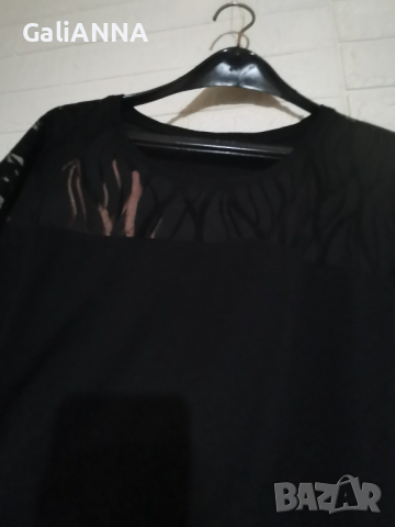 СТРАХОТНА ТУНИКА БИЕ ТЮЛ 2XL-3XL, снимка 2 - Туники - 44623324