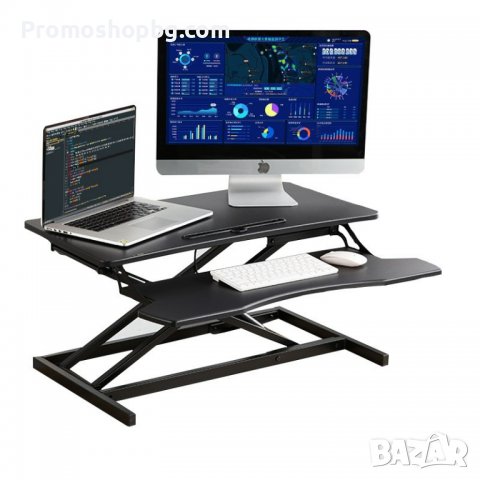 Маса за лаптоп / Регулируемо бюро Stand-Up Desk SD-80, 80смx40см, снимка 1 - Други - 38962054