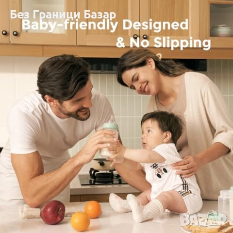 Нови Momcozy бутилки за кърма, 4 броя Съдове за съхранение 320 мл, снимка 6 - Други - 51689187