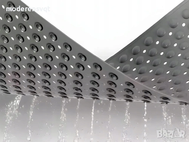 Силиконова противоплъзгаща постелка за баня с масаж, снимка 4 - Други стоки за дома - 53261919