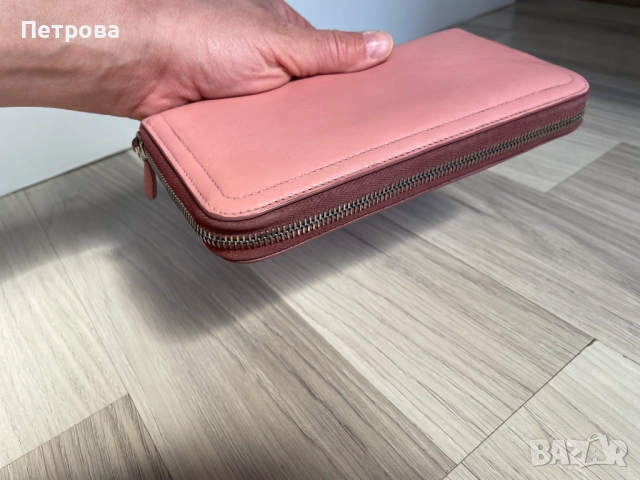 Кожен портфейл Prada Оригинал, снимка 6 - Портфейли, портмонета - 51767203