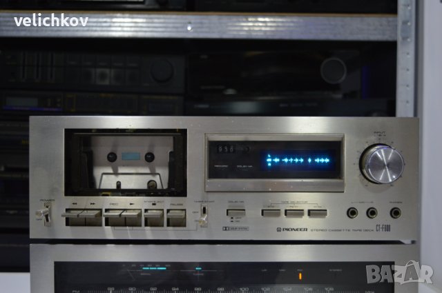 Качествен винтидж касетен дек Pioneer CT-F600, снимка 5 - Ресийвъри, усилватели, смесителни пултове - 38378623