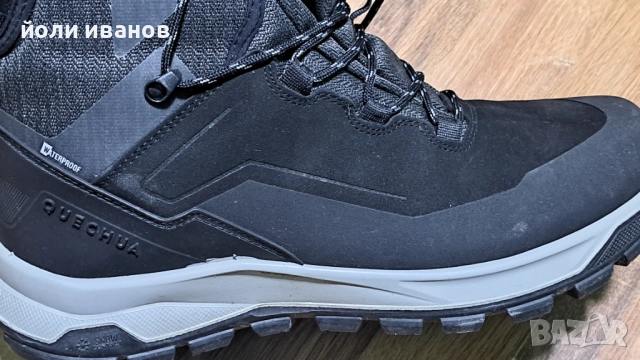 QUECHUA-мъжки зимни обувки с мембрана високи 46 номер, снимка 12 - Мъжки боти - 52134883