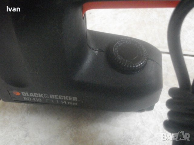 Black Decker-Електрически Такер Дърводелски Комбиниран-Скоби/Пирони-6-14мм-1500 Вата-20 Удара/мин, снимка 3 - Други инструменти - 36639399