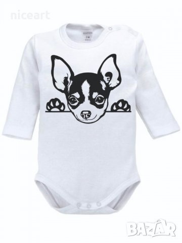 Боди с щампа пинчер