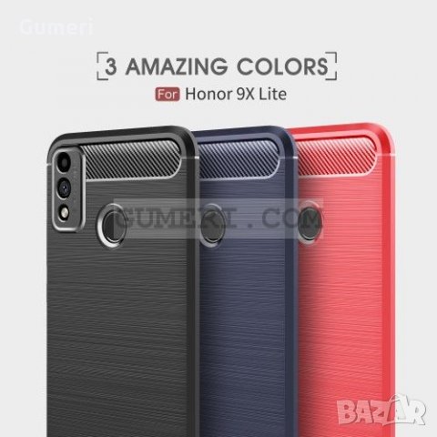 Huawei Honor 9X Lite - Карбонов Удароустойчив Гръб