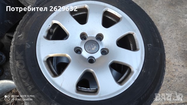 Джанти 5x112 r 15 с гуми, снимка 4 - Гуми и джанти - 42813963