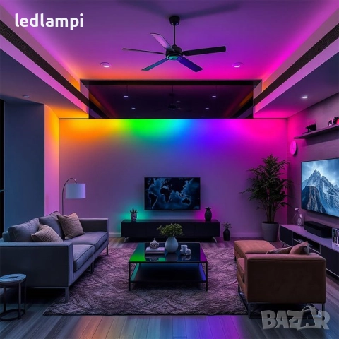 LED NEON Лента Комплект RGB MAGIC 5V, снимка 9 - Лед осветление - 49432119