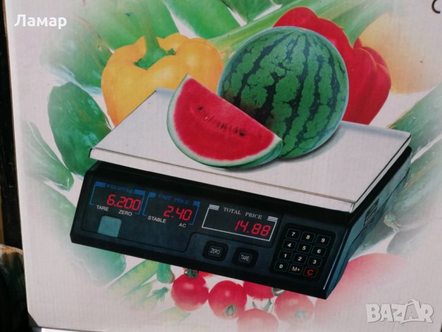 Японска професионална и прецизна електронна везна с метална платформа, кантар, снимка 7 - Везни - 29922465