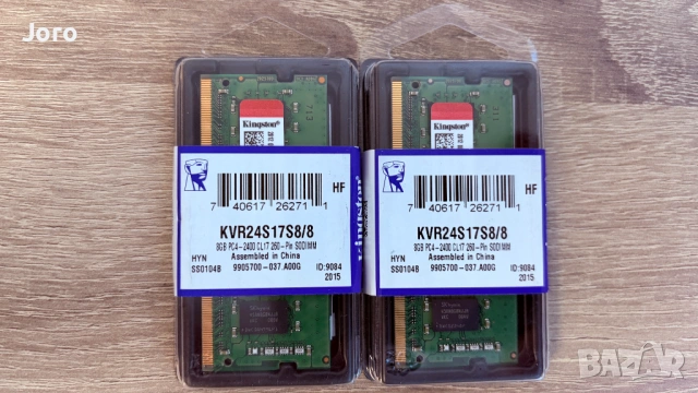 *Нови* Памети за лаптопи Kingston 16GB (2x8GB KIT) DDR4 3200MHz