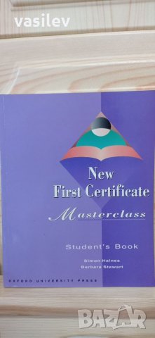 New first certificate masterclass student's book