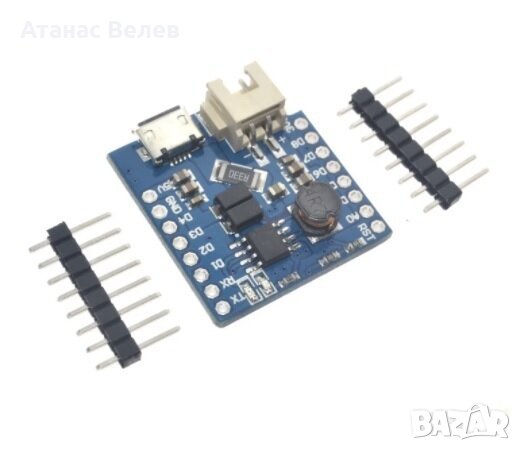 Повишаващ модул за зареждане на литиево-йонна батерия