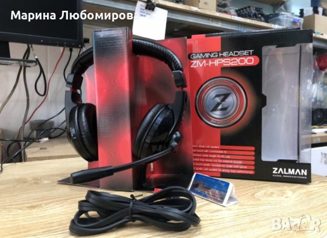  Геймърски слушалки  ZM-HPS200 , снимка 1 - Слушалки за компютър - 38322347