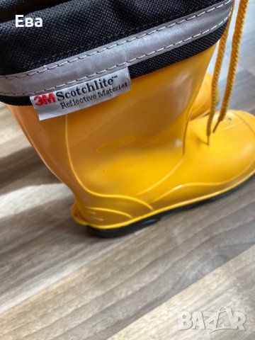 Детски жълти гумени ботушки , снимка 2 - Детски боти и ботуши - 38037613